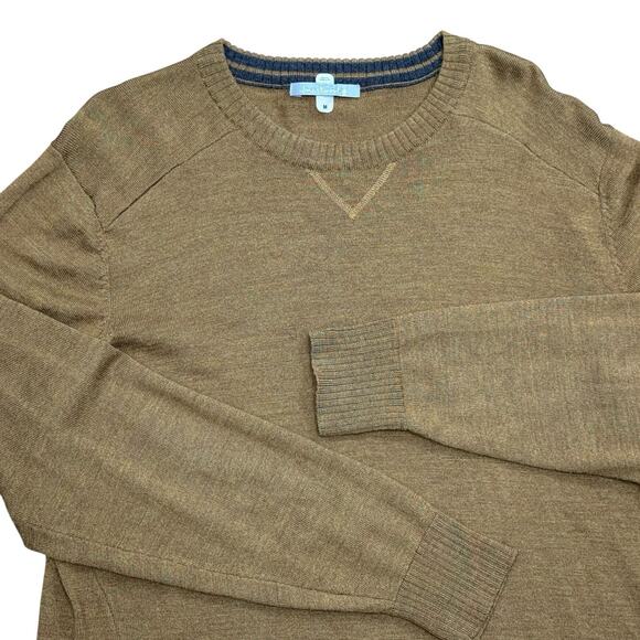 Smartwool Cheyenne Creek Crew Sweater Mens Size M Merino Wool Blend Lightweight - Picture 2 of 6